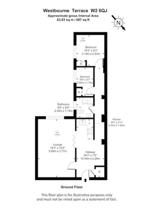 Cosy 2-Bedroom Flat Paddington Лондон Екстериор снимка